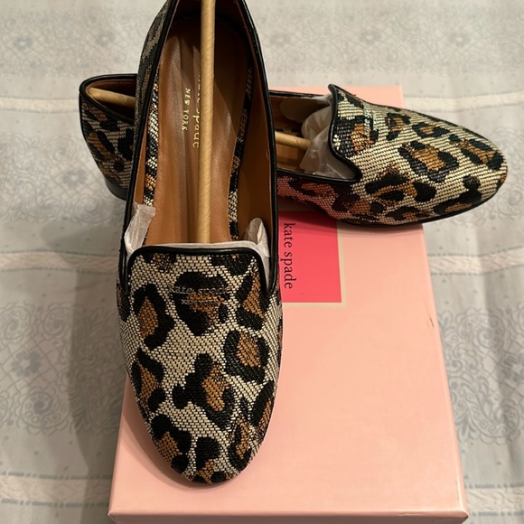 Kate Spade Shoes Womens Size 8.5 Flats Leopard Slip On - Picture 11 of 11